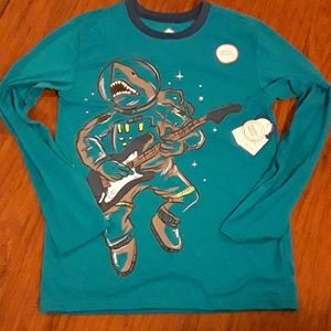 Boys long sleeve pajama top